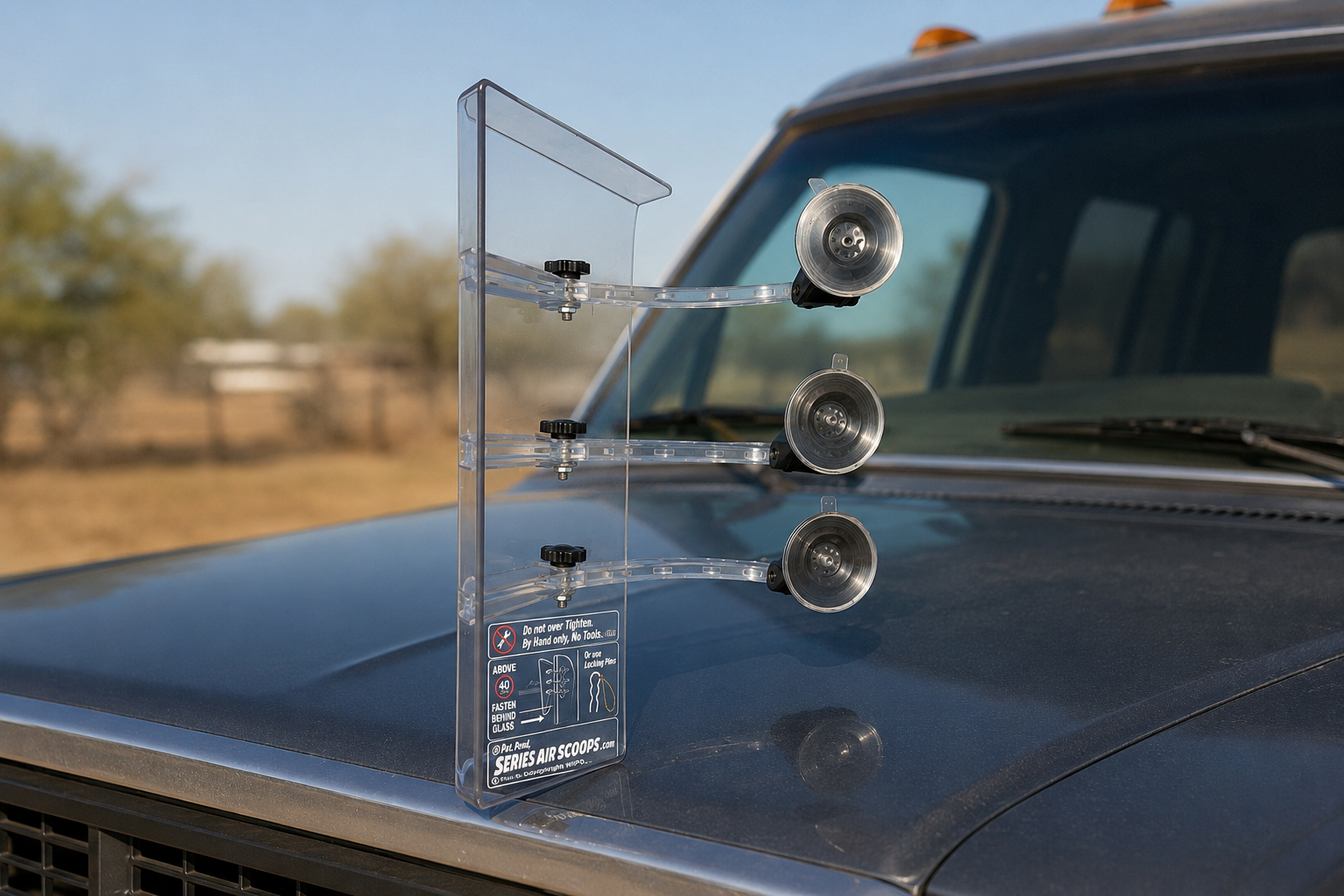SERIES AIR SCOOP COMPLETE KIT (Fully Reversible L/R)